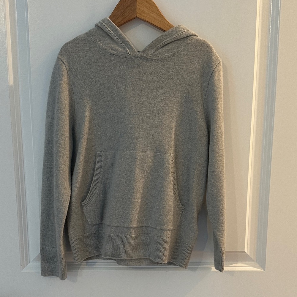Gray Hooded Sweater